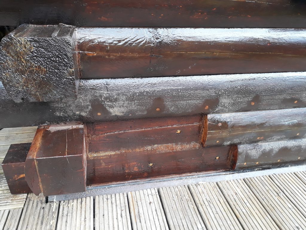 Repair prior to cladding Rotafix
